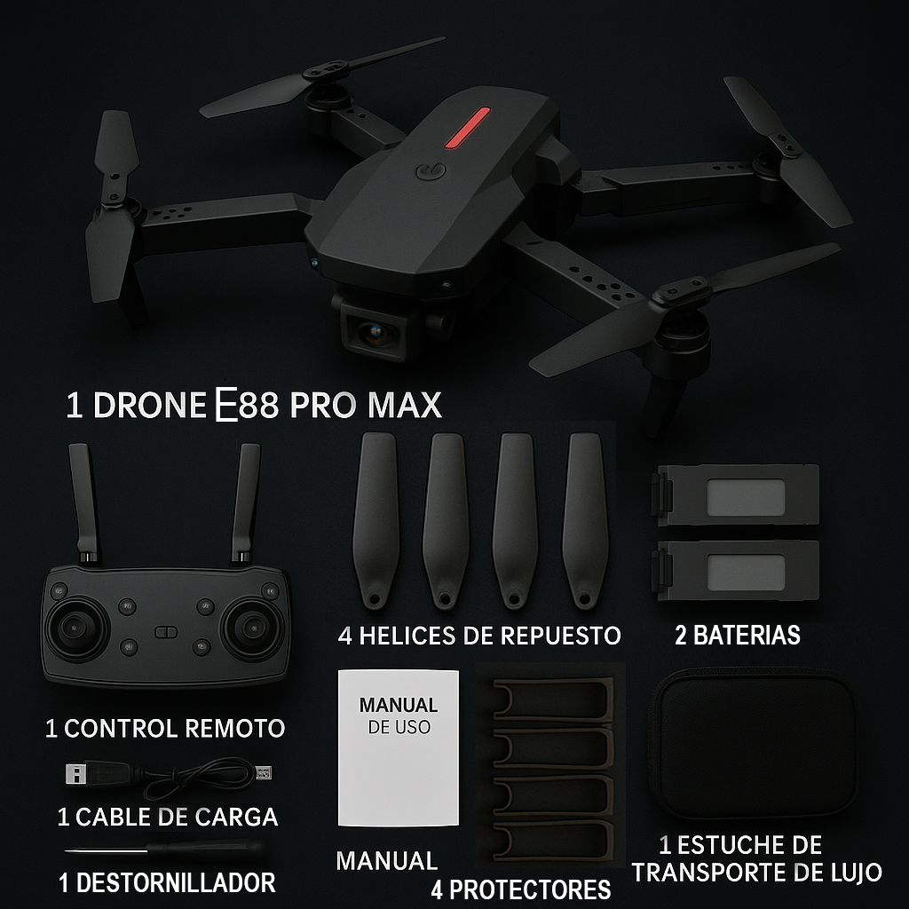 DRONE E88 PRO MAX-CAMERA 4K